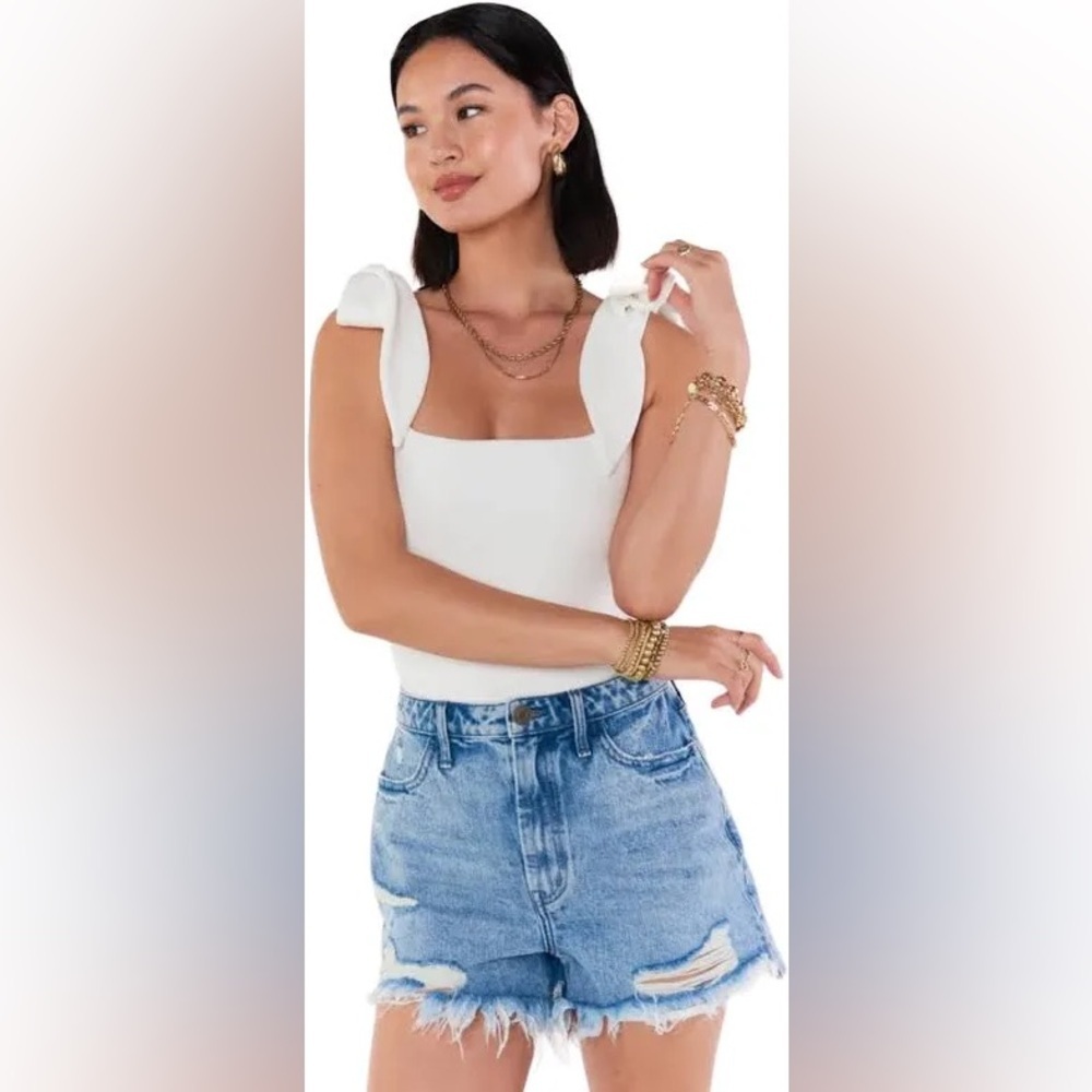 Show Me Your MuMu White Bodysuit